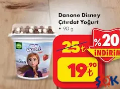 DANONE DİSNEY ÇITIRDAT YOĞURT 90 G